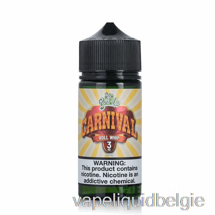 Vape België Roll Whip - Carnaval - Juice Roll-upz E-liquid - 100ml 0mg